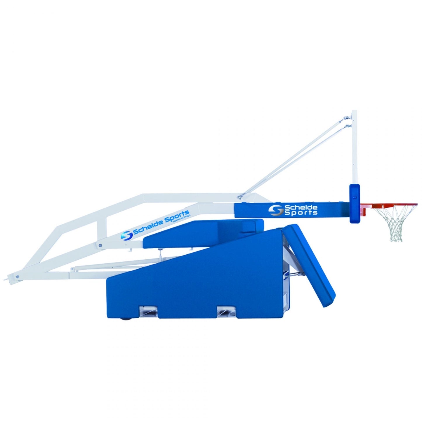Super SAM 245 Portable Basketball Hoop - FIBA Level 2