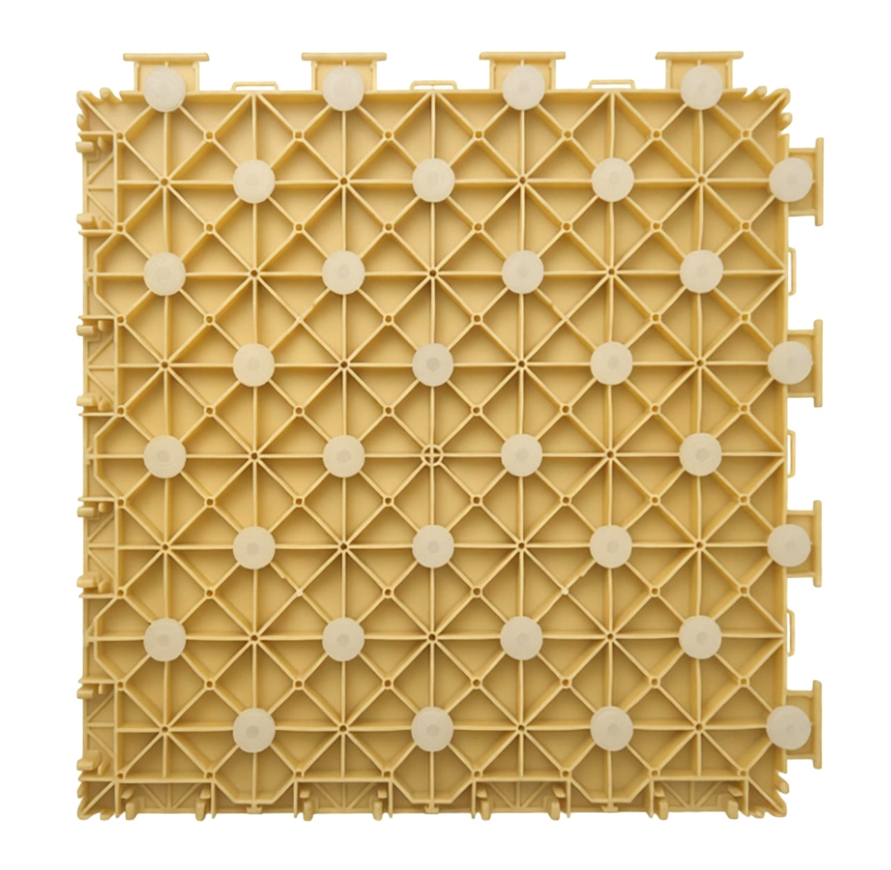 Wood-Texture Indoor Sports Court Tiles