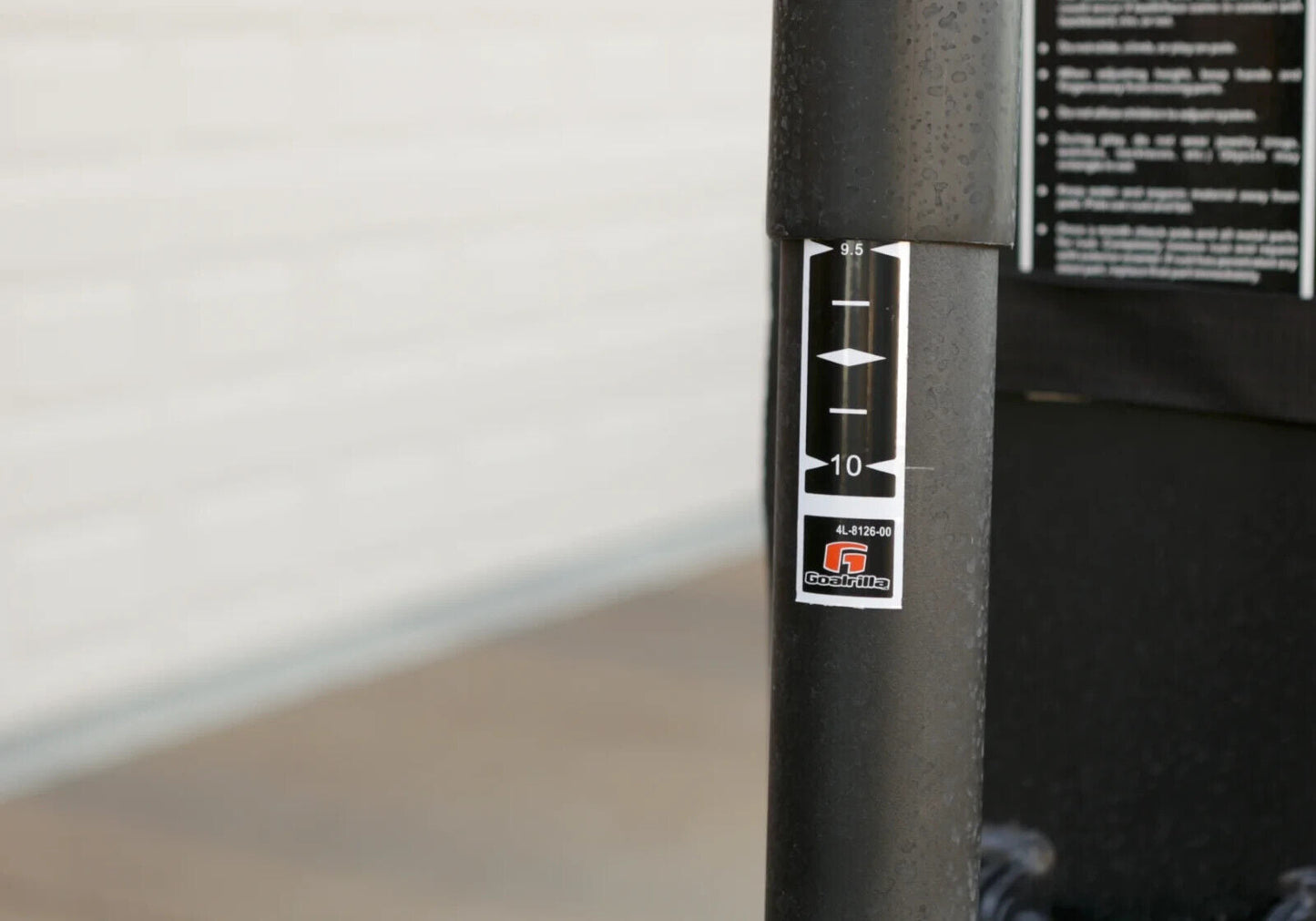 Goalrilla CV60 60-inch in-ground basketball hoop system image 8