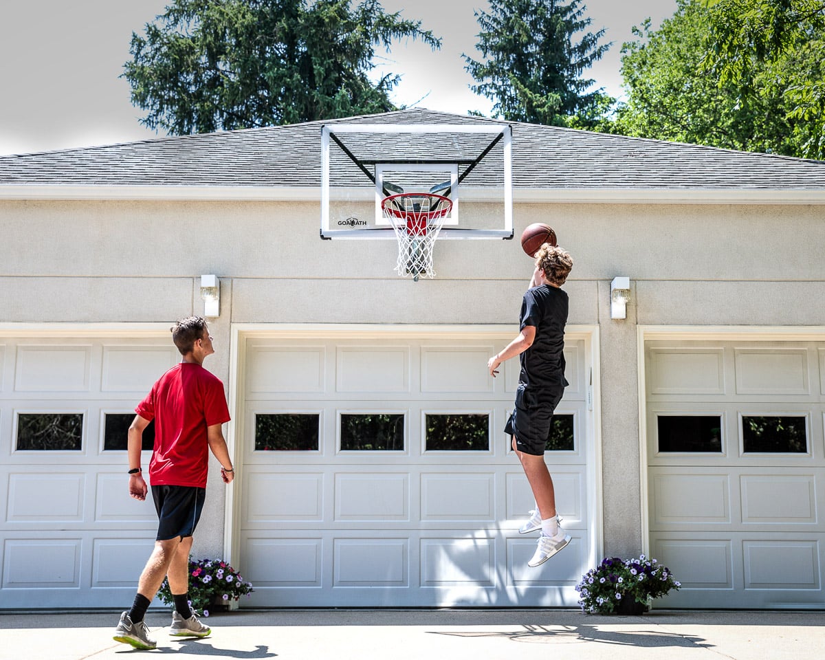Wall-Mounted Basketball Hoops