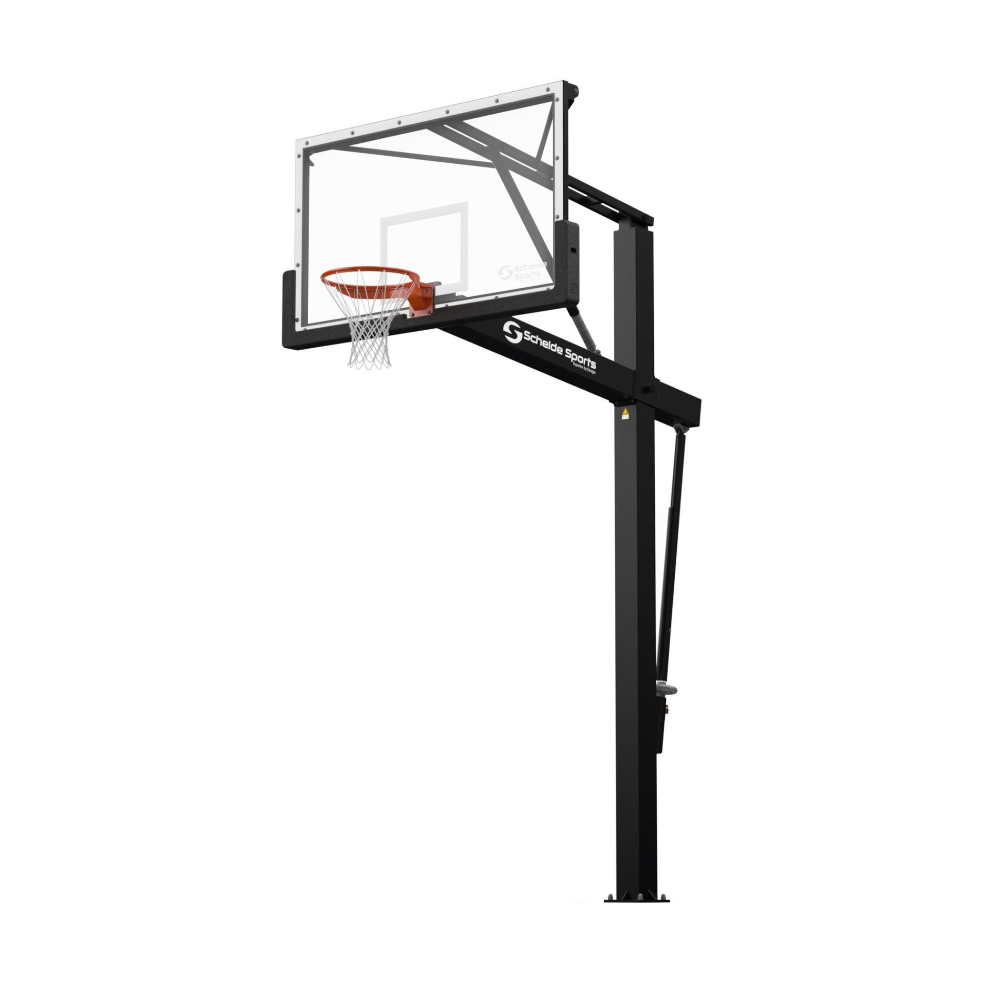 Urban Court Slammer Flex In-Ground Basketball Hoop | Swish Court