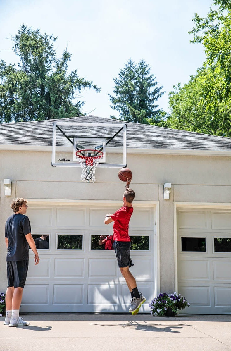 Goaliath GoTek54 54-inch wall-mounted basketball hoop system image 2