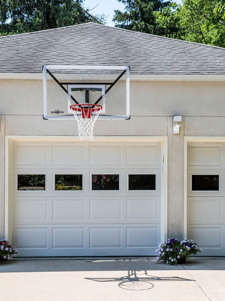 Goaliath GoTek54 54-inch wall-mounted basketball hoop system image 3