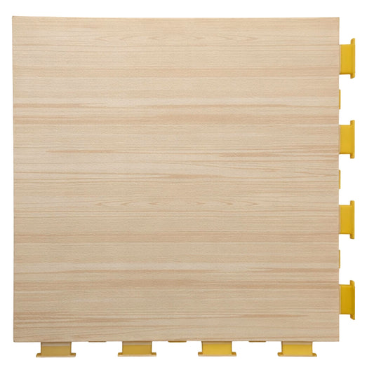 Wood-Texture Indoor Sports Court Tiles
