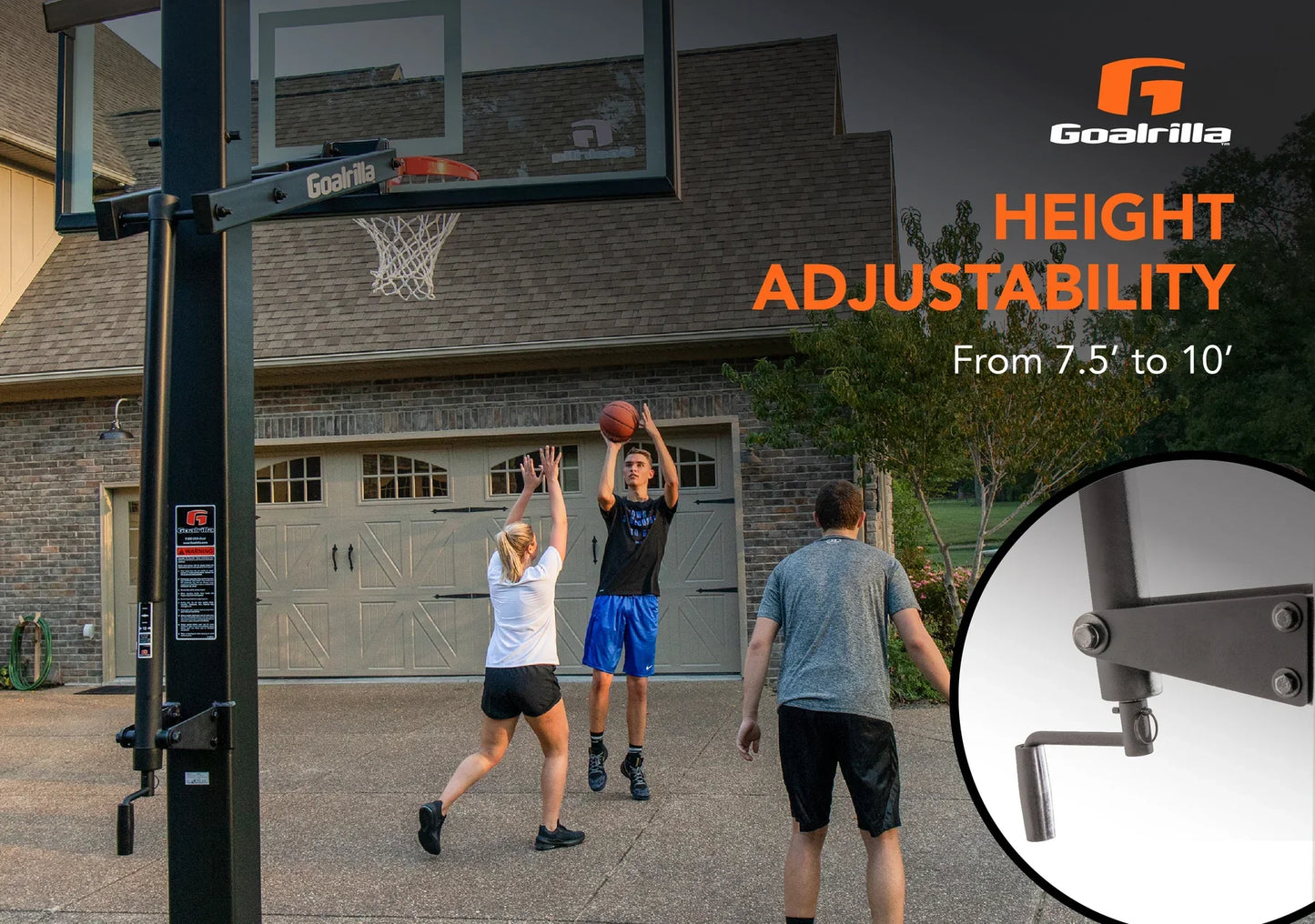 Goalrilla GS72C In-Ground Basketball Hoop